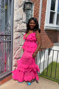 Pretty In Pink Maxi Dress