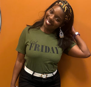 Girl Friday Logo Tee