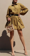 Load image into Gallery viewer, Dressed Like A Lady Puff Sleeve Dress (THIS ITEM WILL SHIP ON 10/17/25)
