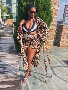 2 Piece Animal Print Set