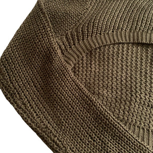 Cropped Long Sleeve Knit Arm Sweater/Bolero