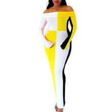 Load image into Gallery viewer, Spring Beauty Color Block Maxi Dress
